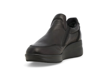 Melluso Sneakers Pelle Nero - Dettaglio punta R25634Q-264151