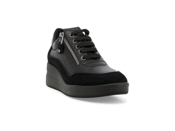 Melluso Sneakers Donna Nero comode - R25655Q-264125