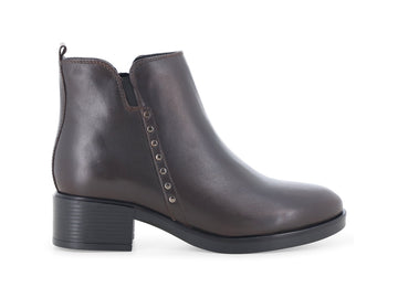 Melluso Stivaletti Donna in Pelle Marrone con Zip K91851Q-261950