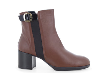 Melluso Stivaletti Donna in Pelle Marrone con Zip Z250Q-264672