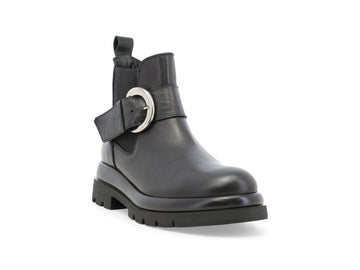 Calzature Melluso Donna casual: stivaletti in pelle nera R45393Q-264777