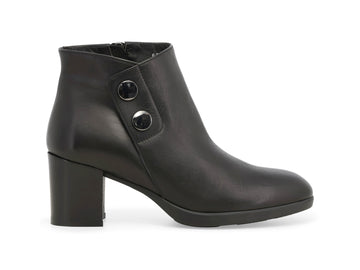 Melluso Stivaletti Donna in Pelle Nera con Zip Z246Q-264666