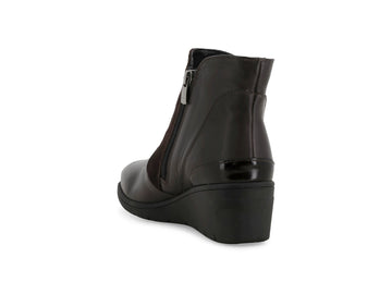 Melluso Stivaletto Camoscio Marrone - Dettaglio tacco K91624Q-264282