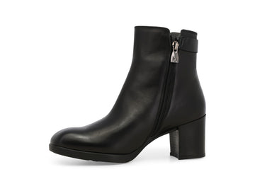 Melluso Stivaletto Pelle Nero - Dettaglio laterale Z250Q-264667
