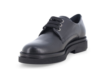 Melluso Con stringhe Pelle Nero - Dettaglio punta R45451-262379