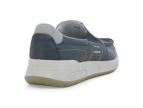 Melluso Mocassini Uomo Blu Primavera Estate - U15538Q-255217