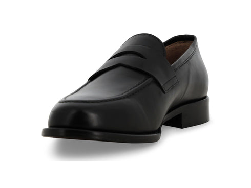 Melluso Mocassino Pelle Nero - Dettaglio punta U90608Q-257665