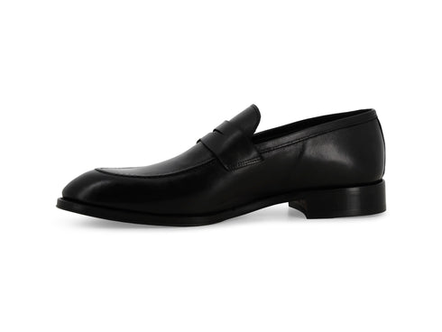 Melluso Mocassino Pelle Nero - Dettaglio laterale U90628-257667