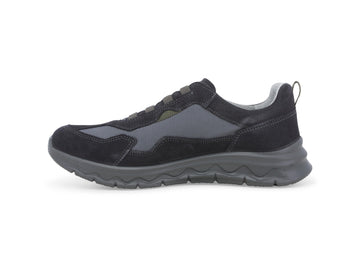 Melluso Scarpe basse Camoscio Blu - Dettaglio laterale U15539Q-255220
