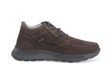Melluso Uomo Polacchino Invernale Impermeabile in Pelle Marrone U41112D-233000