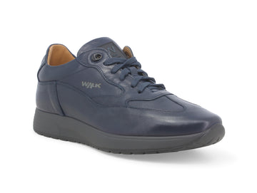Melluso Men's Low Lace-Up Shoes with Leather Upper
