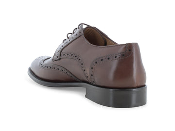 Melluso Stringata Pelle Marrone - Dettaglio tacco U90633-257670