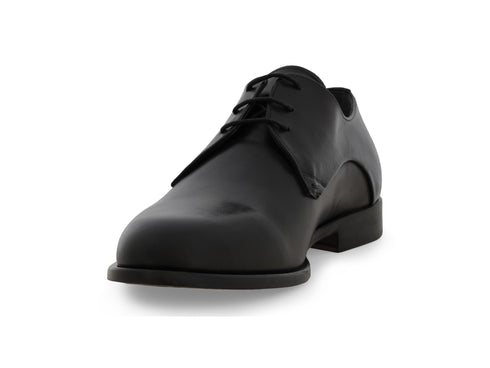 Melluso Stringata Pelle Nero - Dettaglio punta U90882-256124