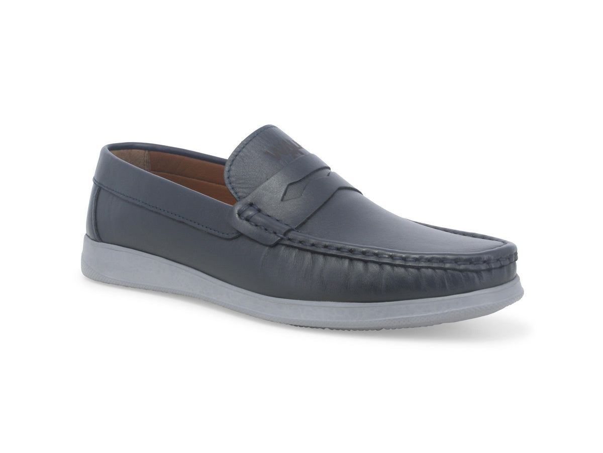 Melluso Uomo &ndash; Scarpe Comode Slip-on Estate, Tomaia In Pelle, Colore Marrone, Made In Italy