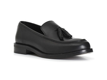 CafèNoir Women's Winter Loafers Leather Upper