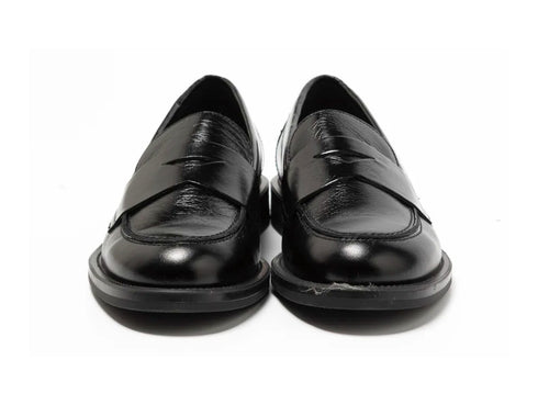 Frau Mocassini Donna Classici in Pelle Nera