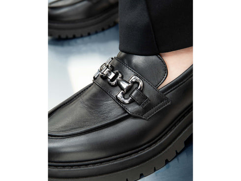 Nero Giardini Donna Mocassini Made in Italy Tomaia Pelle