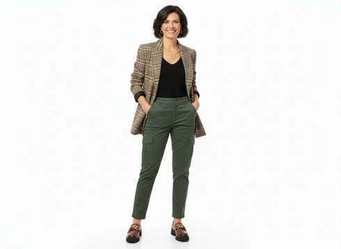 Melluso Mocassino Casual Donna Cuoio in Pelle con Carrarmato