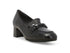Melluso Mocassino Donna in Pelle con Tacco Largo e Morsetto