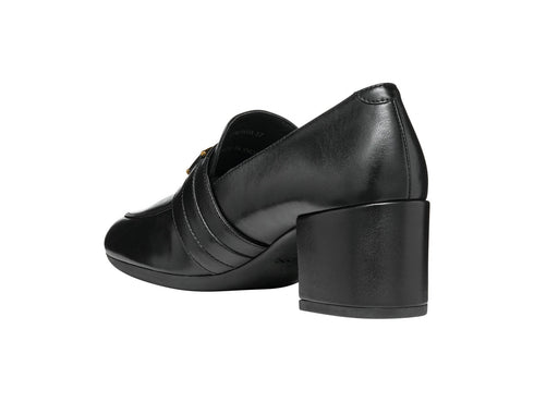 Geox Eleana Loafers Wide Heel Leather Upper