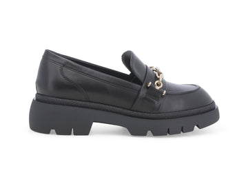 Melluso Mocassini Made in Italy Suola Platform Tomaia Pelle Nera R45371-229248