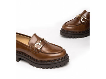 Nero Giardini Women's Winter Loafers Leather Upper