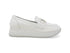 Melluso Mocassino in Pelle con Zeppa e Accessorio Catena Bianco R20088-243400