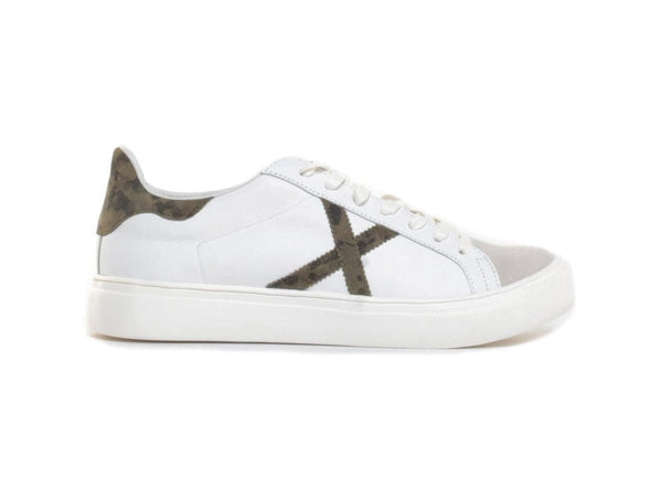 Munich Rete 96 Scarpe Casual Uomo Primavera Estate in Pelle Bianca 8080096