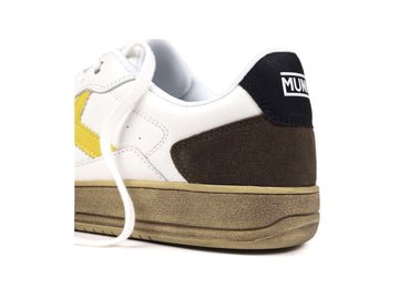 Munich Legit Men's Sneakers in White and Brown