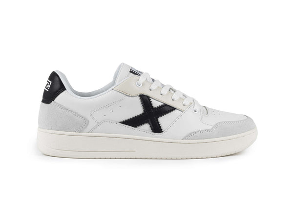 Munich Stb Legit Italy 91 Uomo Sneaker Casual Rétro Pelle Camoscio bianco