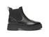 NeroGiardini Stivaletti Chelsea Platform in Pelle Nera con Borchie I514002D-100