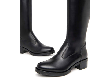 NeroGiardini Classic Boots Low Heel Smooth Leather Upper
