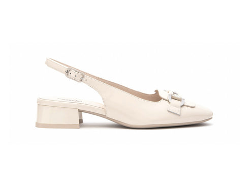 NeroGiardini Scarpe Donna Primavera Estate Tacco Basso in Vernice Latte E512331D-711