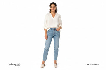Outfit Urban Slingback Beige - AI-Generated Model