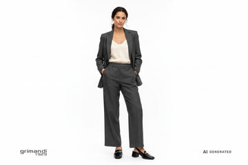 Outfit Sartoriale Slingback - AI-Generated Model