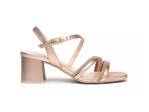 NeroGiardini Sandali Eleganti Donna Glitter Pharad Tacco Medio E513280D-660