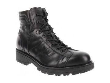 NeroGiardini winter boots with laces and zip in leather