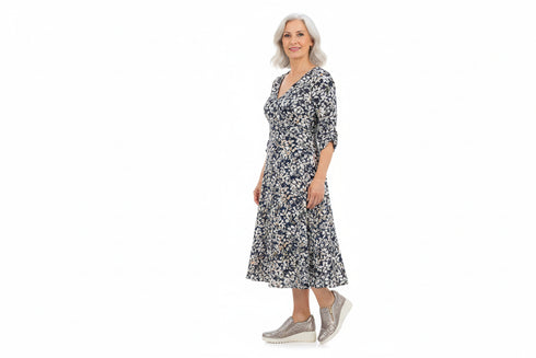 Outfit Floreale Melluso K55483 Platino