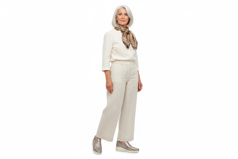 Outfit Travel Melluso K55483 Platino