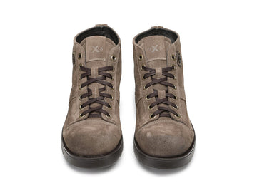 OXS Men's Frank Casual Ankle Boot in Almond Brown Suede