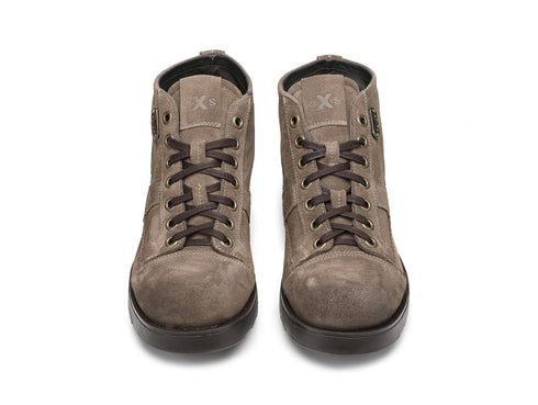 OXS Scarponcino Uomo Frank Casual in Camoscio Marrone Almond