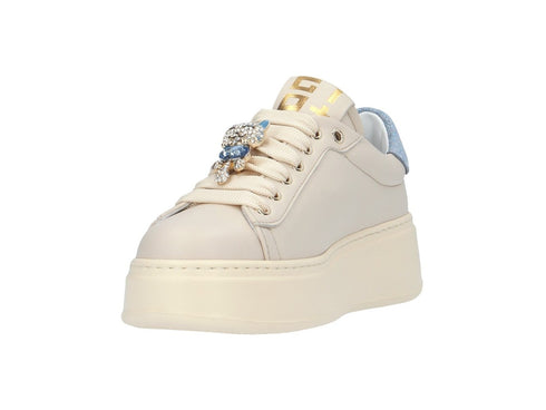 Gio+ PIA Sneakers Jeannine Jewel Cat Made in Italy Leather