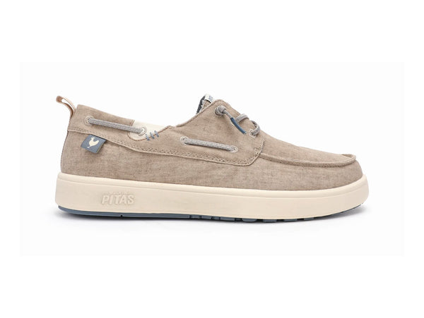 Pitas Maui Flax Scarpa Uomo P/E Leggera Comfort Naturale Beige