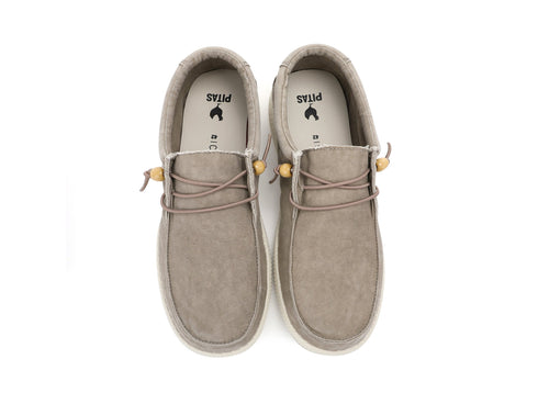 Pitas Wallaby Washed Scarpa Uomo P/E Casual Comfort Tessuto