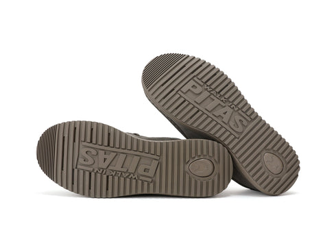 Pitas Texas Wallabi Tortora Uomo Camoscio Idrorepellente