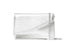 Melluso Pochette a Busta in Pelle Effetto Wash Argento BJ036Z-245423