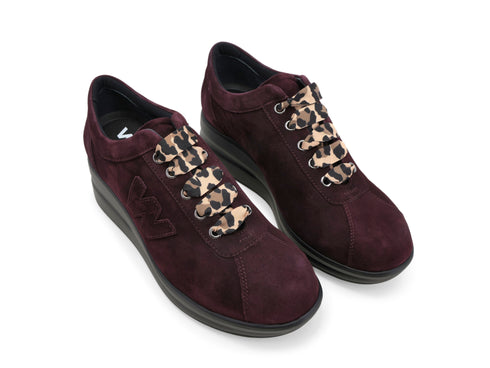 Melluso Lace-ups Wedge Comfort Fall Winter Suede Upper