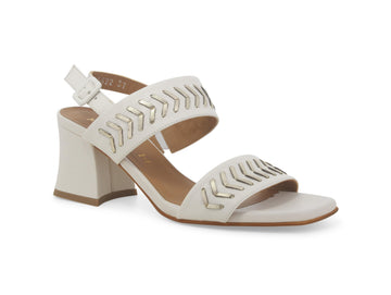 Melluso Women's Casual Chic Sandals 2 Leather Bands