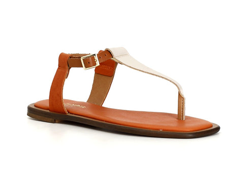 CafèNoir Women's Low Heel Summer Flip Flop Sandals