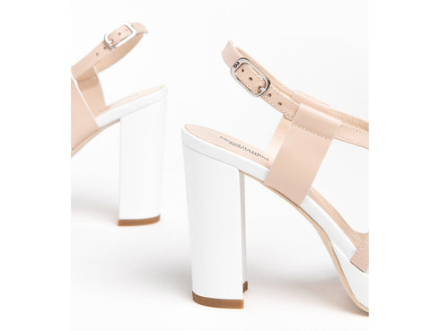 NeroGiardini Sandals Made in Italy Platform High Heel Leather